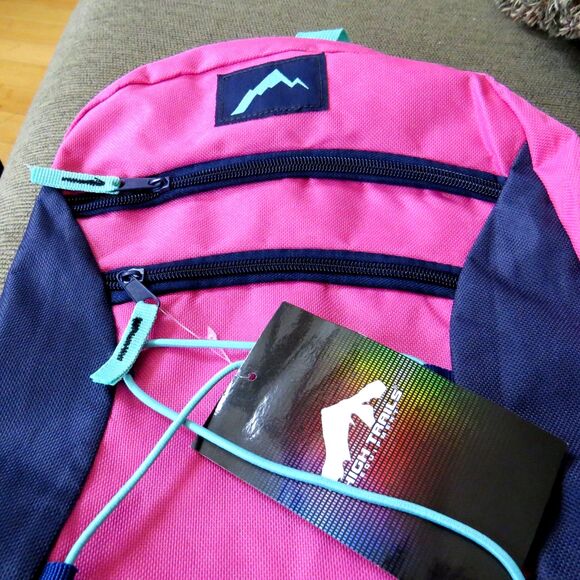 High Trails Trail Maker Backpack 18"  Pink  NWT - Picture 6 of 9